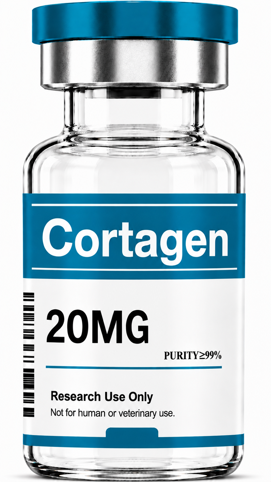 Cortagen lyophilized research vial